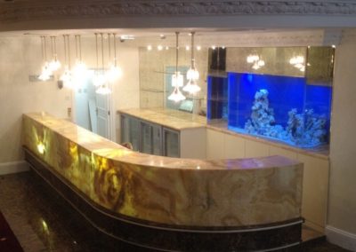 Bar Aquarium for Wedding Venue [33]