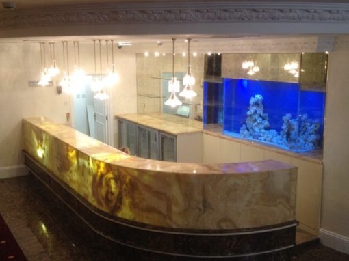 Bar Aquarium for Wedding Venue [33]