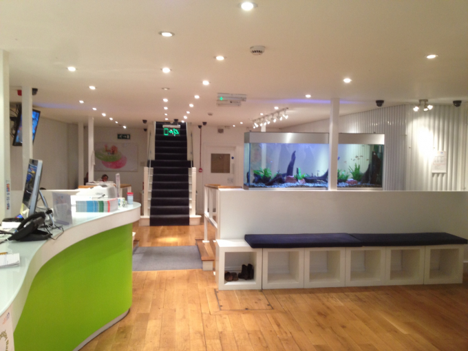 Swimming School Aquarium, West London. Project 28.